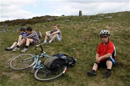 Ash, Will, Sam and John by the Avon Reservoir