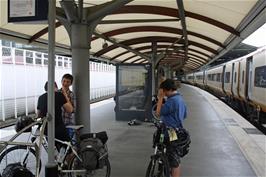 A late arrival at Gare du Nord, Paris