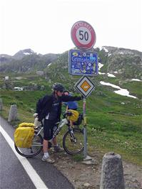 Ash at Grimsel Pass