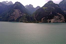 View across Lake Urn from our late lunch stop at Alte Axenstrasse on Route 3