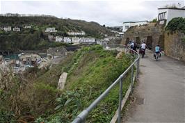 Entering Looe via the Coast Path