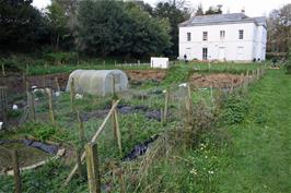 Golant Youth Hostel from the end of the garden