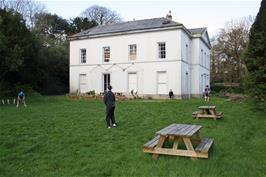 Golant Youth Hostel from the garden