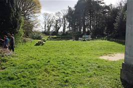 The gardens, as seen from Golant Youth Hostel