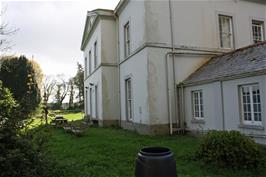 The back of Golant Youth Hostel