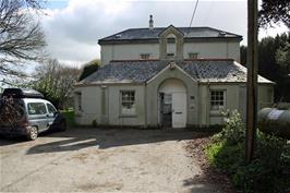 The original front entrance of Golant Youth Hostel