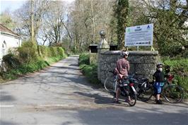 Golant Youth Hostel main entrance