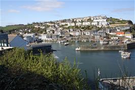 View back to Mevagissey from Polkirt Hill