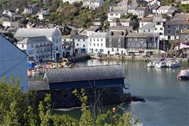 Looking back to Mevagissey Harbour from Polkirt Hill