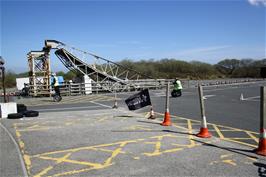 Segway fun at Goonhilly Downs Earth Station