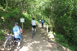 The group on the Fishermans' Path