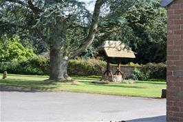 A very nice well in some very smart gardens near Manor Stables, Whitsbury