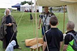 Volunteers bring the past to life at Old Sarum