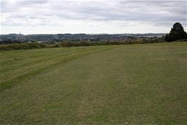 The new Salisbury Cathedral as seen from Old Sarum
