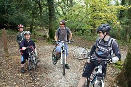 The group in Colwill Wood