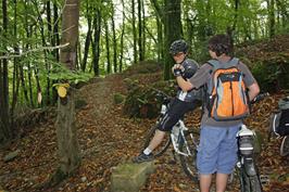 Jack and Ash enjoy the trail