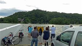 Looking back to Bowness from the Windermere Ferry