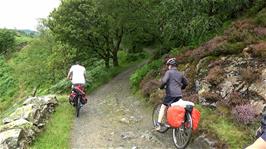 Continuing along the Cumbria Way from Stone Chair Hill