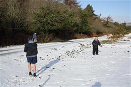 Dillan, Lawrence and John at Venford reservoir