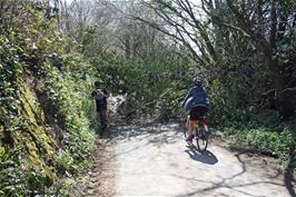 Dillan and Will investigate an unexpected road block near Abham