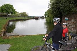 The start of the Grand Western Canal in Tiverton