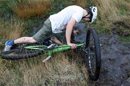 Lawrence discovers that some bogs are better avoided than cycled