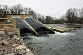 The new River Dart hydro power station at Totnes is now fully operational
