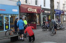 Lunch at Costa, Newton Abbot