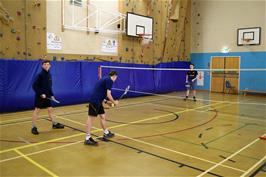 Badminton at Ashmoor Recreation Centre, Ashburton