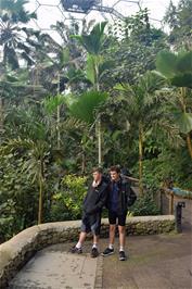 Jude and Dillan at the Eden Project