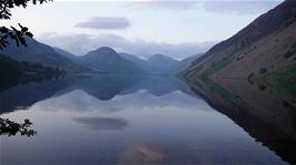 The tranquillity and isolated beauty of Wastwater, as seen from the path from Wasdale YHA