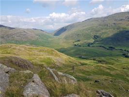 View back to Wrynose Bottom from Hard Knott mountain