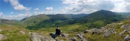 Panoramic view from Hard Knott (Photo: George Rogers)