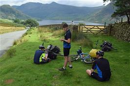 Fabulous views over Crummock Water, from Lanthwaite
