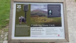 Castlerigg Stone Circle near Keswick - an accidental discovery thanks to the railway path being closed