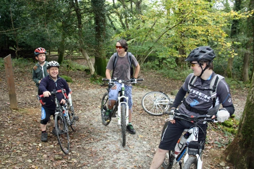 The group in Colwill Wood