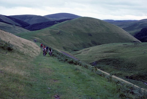 28 Aug 1987 · Dales, Pennines & Southern Scotland: Day 9 Bellingham to Kirk Yetholm