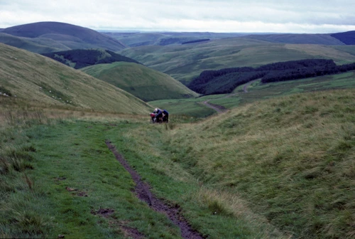 28 Aug 1987 · Dales, Pennines & Southern Scotland: Day 9 Bellingham to Kirk Yetholm