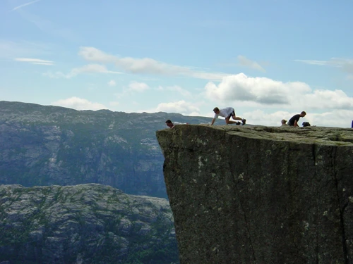 07 Jul 2003 · South West Norway: Day 4 Preikestolen to  Hjelmeland guest house