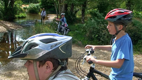 John quietly tries to find another way across the Flechs Water ford