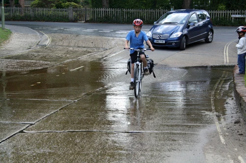 George arrives in Brockenhurst