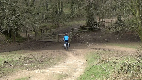 Leaving Lydeard Hill after lunch.