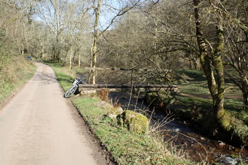 East Water river just beyond Cloutsham Ford.