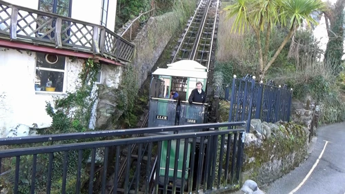 The Lynton and Lynmouth Cliff Railway, 25.1 miles in
