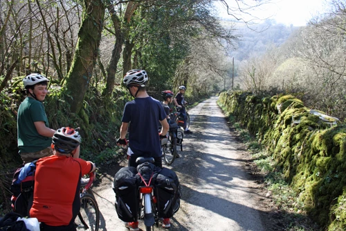The lane to the Hunters Inn