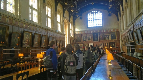 Inside the Great Hall, Christ Church College