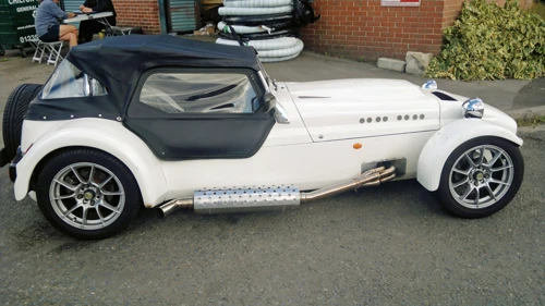 Ash liked the look of this Caterham, parked outside TVH Hydraulics and Pneumatics in Hawksworth, Southmead Industrial Park, Didcot
