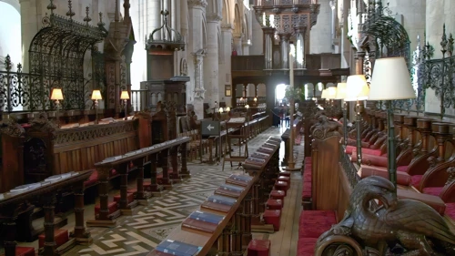Inside Christ Church Cathedral, Oxford