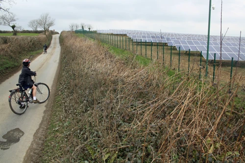 Coombeshead Solar Farm project near Diptford.