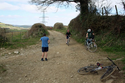 A junction on the Beaston track